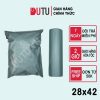 Túi Niêm Phong Dán Miệng Đóng Gói Vận Chuyển Đen Size 28x42